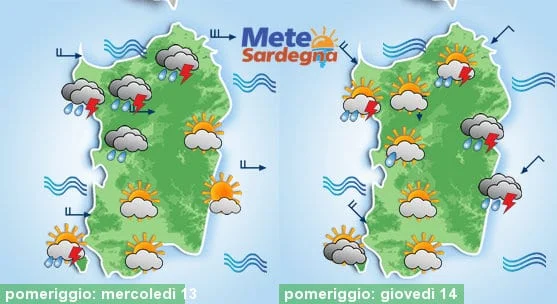 Meteo sardegna 3 - Rinfresca e torneranno i temporali