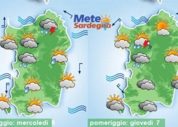 Meteo sardegna 350x250 - Meteo weekend: sole e caldo, ideale per il mare