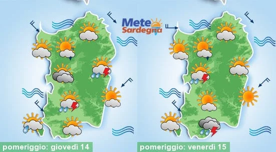 Meteo sardegna 5 - Temporali anche giovedì e venerdì