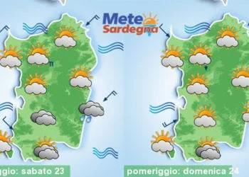 Meteo sardegna 9 350x250 - Nuova ondata di caldo da metà settimana