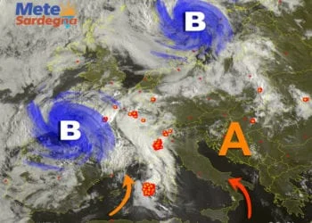 Meteosat 2 350x250 - Nuova ondata di caldo da metà settimana