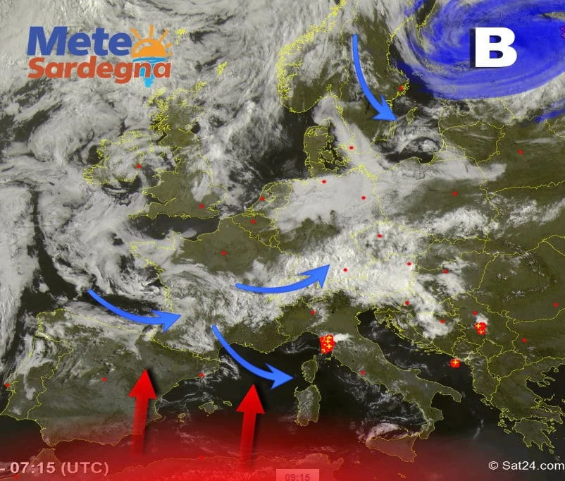 Meteosardegna - Maestrale e giù le temperature. Sarà un weekend gradevole