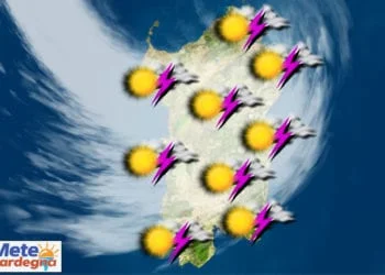 meteo sardegna ferragosto 350x250 - Ciclone si sposta verso sud, sabato e domenica Alta Pressione