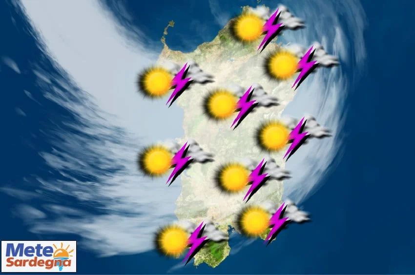 meteo sardegna ferragosto - Meteo Sardegna: Ponte di Ferragosto iniziato con i temporali