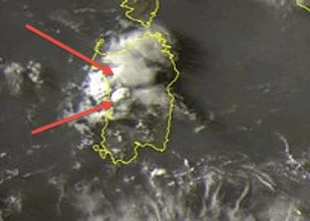 meteosat sera 350x250 - Meteo soleggiato nel fine settimana, ma a Ferragosto rischio temporali