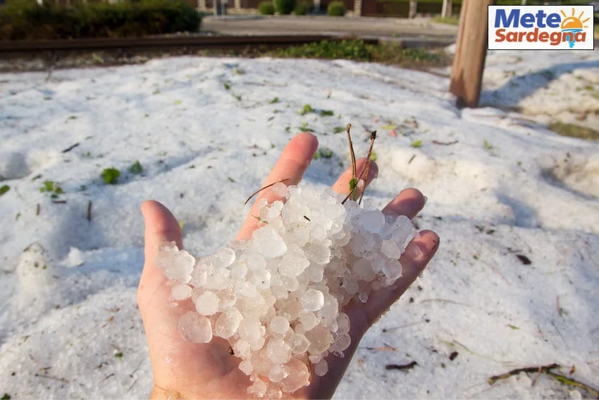 sardegna grandine - Meteo Sardegna, potenziale rischio grandine oggi e prossimi giorni