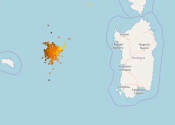 temporali mare di sardegna 350x250 - Meteo soleggiato nel fine settimana, ma a Ferragosto rischio temporali