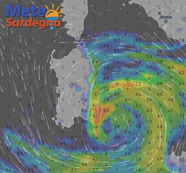 Meteo sardegna 2 - Ciclone si sposta verso sud, sabato e domenica Alta Pressione