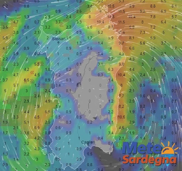 Meteo Sardegna 1 2 - Maltempo e nel weekend residui acquazzoni