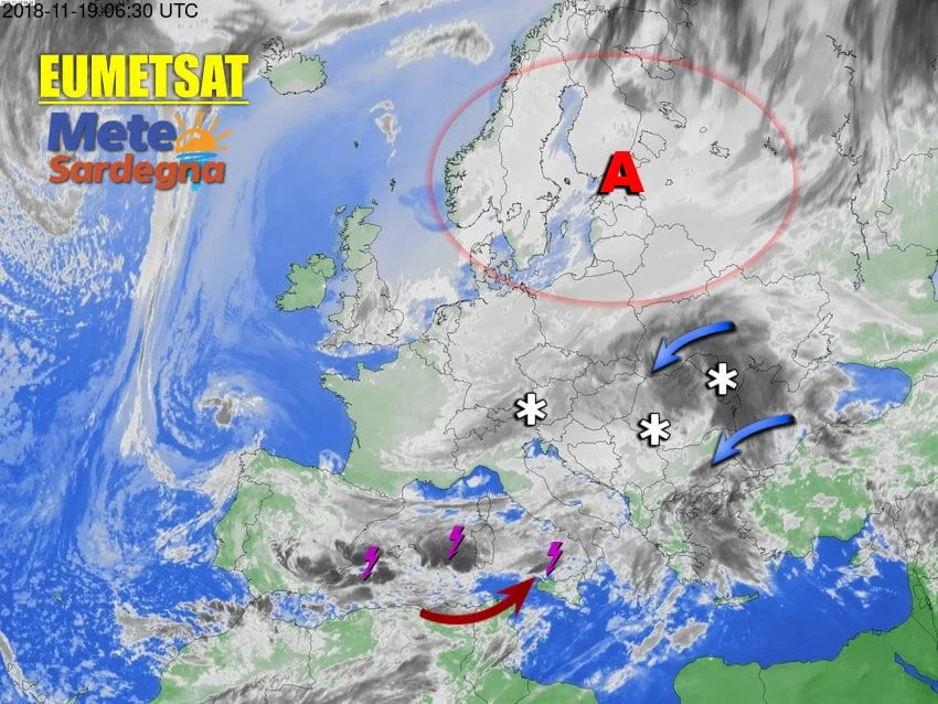 Meteo Sardegna 3 - Severo peggioramento meteo alle porte