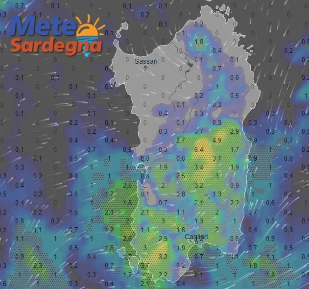 Meteosardegna - Nuova ondata di maltempo