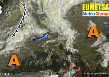 meteosat 1 350x250 - Meteo settimana: attesi alcuni impulsi d'aria fredda