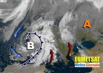 meteosat 1 350x250 - Meteo settimana: attesi alcuni impulsi d'aria fredda