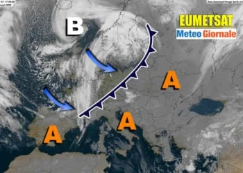 meteosat1 350x250 - Si prospetta un weekend dal meteo primaverile