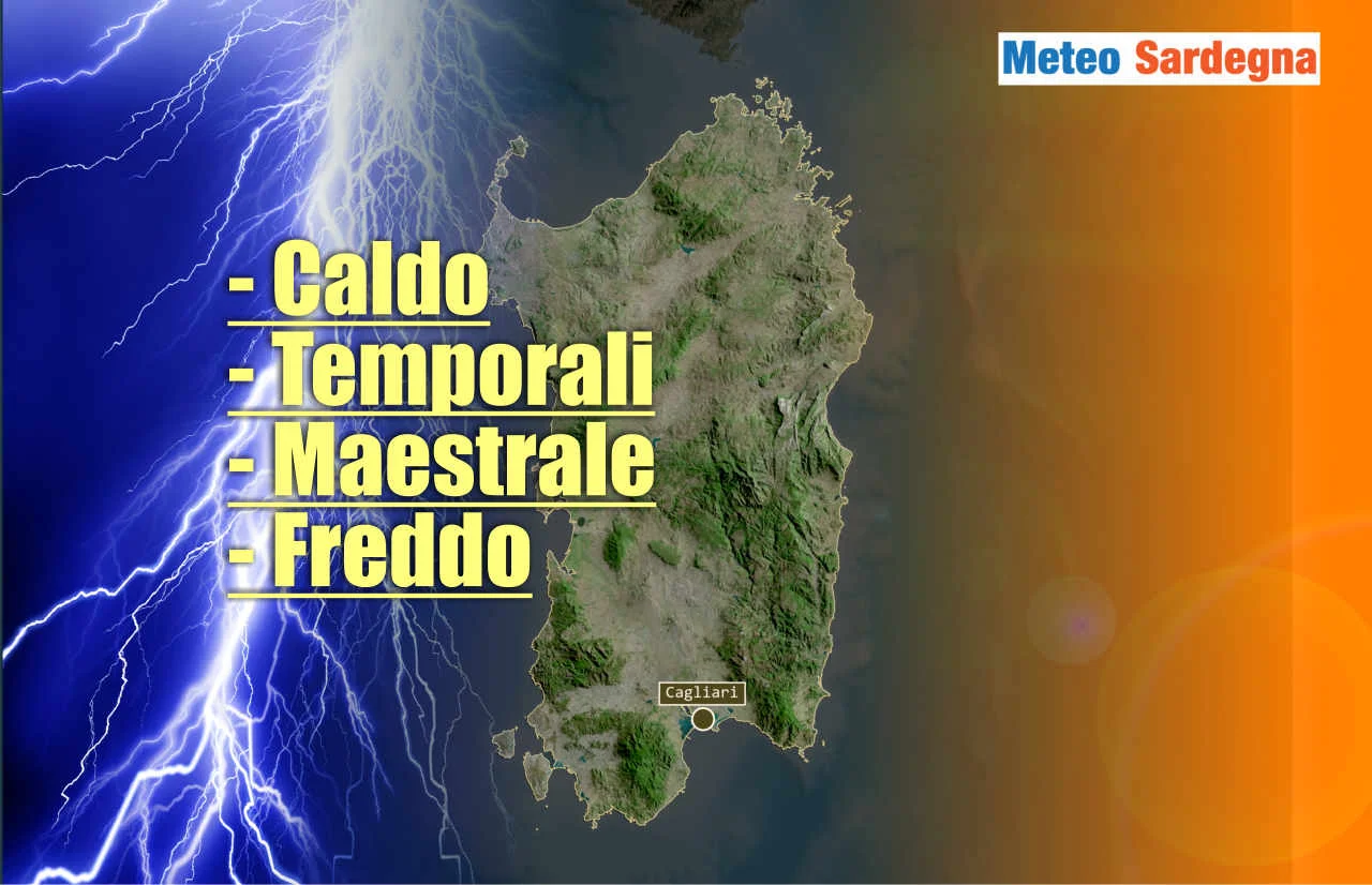 arriva una perturbazione - Ultimissime, perturbazione più intensa del previsto per venerdì. Meteo in Sardegna dinamico