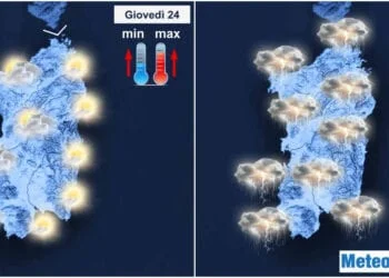 meteo in sensibile peggioramento sulla sardegna 350x250 - In Sardegna meteo in peggioramento per una serie di perturbazioni