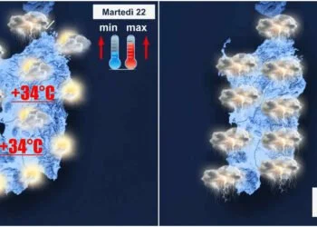 meteo prossimi giorni sardegna caldo tropicale e poi temporali 350x250 - In Sardegna meteo in peggioramento per una serie di perturbazioni