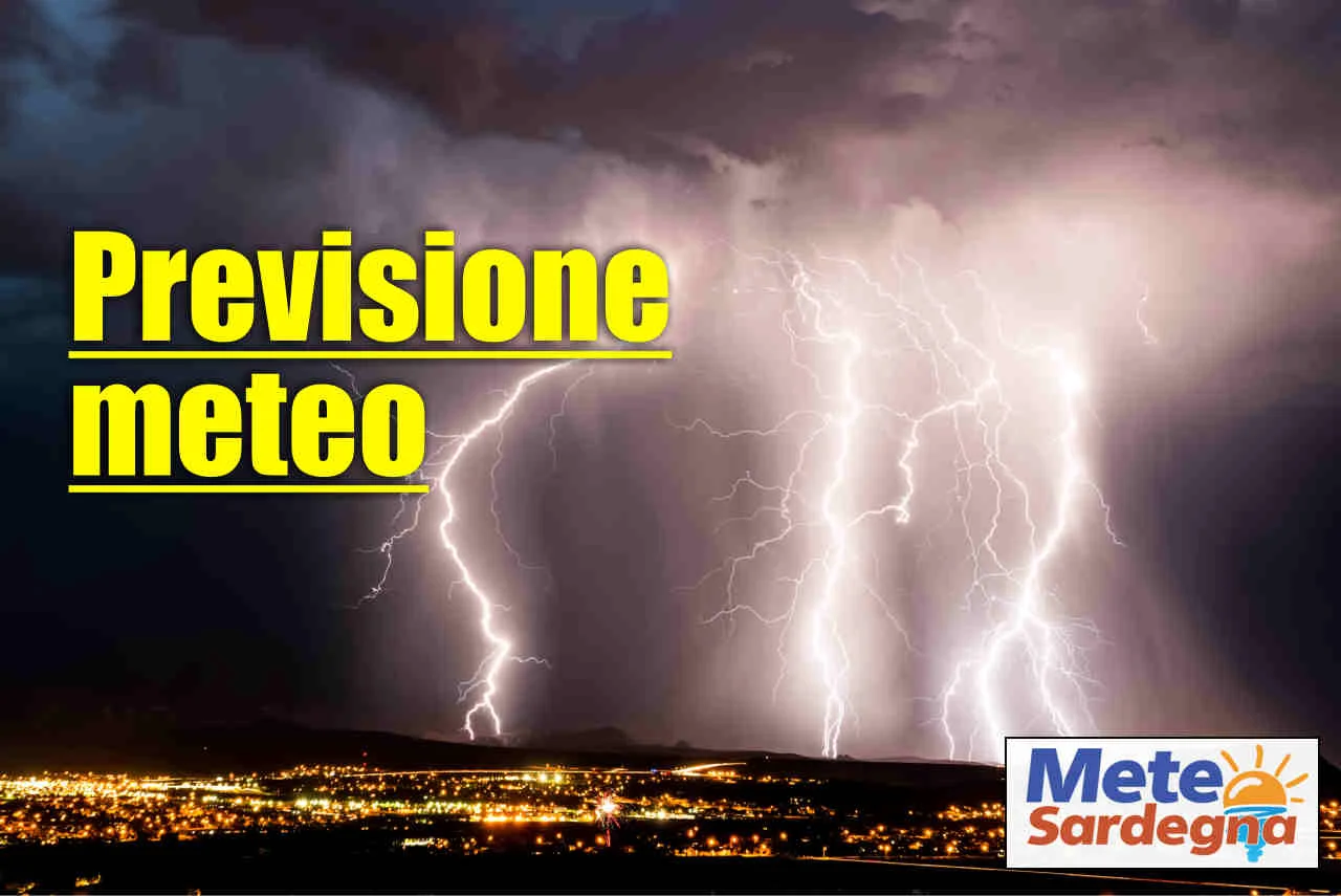 meteo prossimi giorni - Ciclone su Cagliari? Alluvioni lampo? D’improvviso meteo pazzo in Sardegna. Previsione