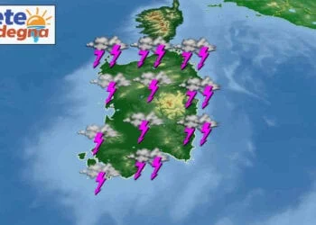 meteo sardegna prossimi giorni 1 350x250 - Meteo con caratteristiche dei TROPICI Sardegna. PEGGIO da Giovedì: poi Refrigerio