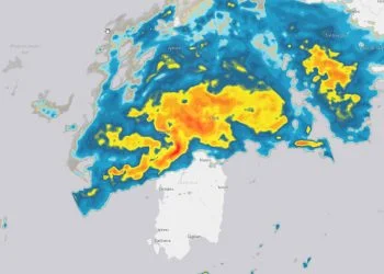 radar meteo ore 6 del 27 settembre 2020 350x250 - In Sardegna meteo in peggioramento per una serie di perturbazioni