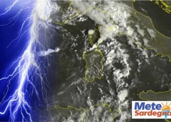 sardegna temporali e clima simil tropicale 350x250 - E' notte tropicale in Sardegna: temporali sparsi. Va peggio del previsto.