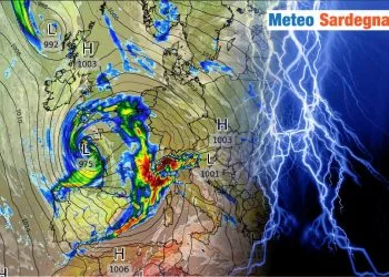 frequenti perturbazioni verso la sardegna 350x250 - Perturbazione verso Sardegna, gli effetti soprattutto mercoledì