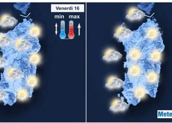 Meteo prossimi giorni Sardegna.