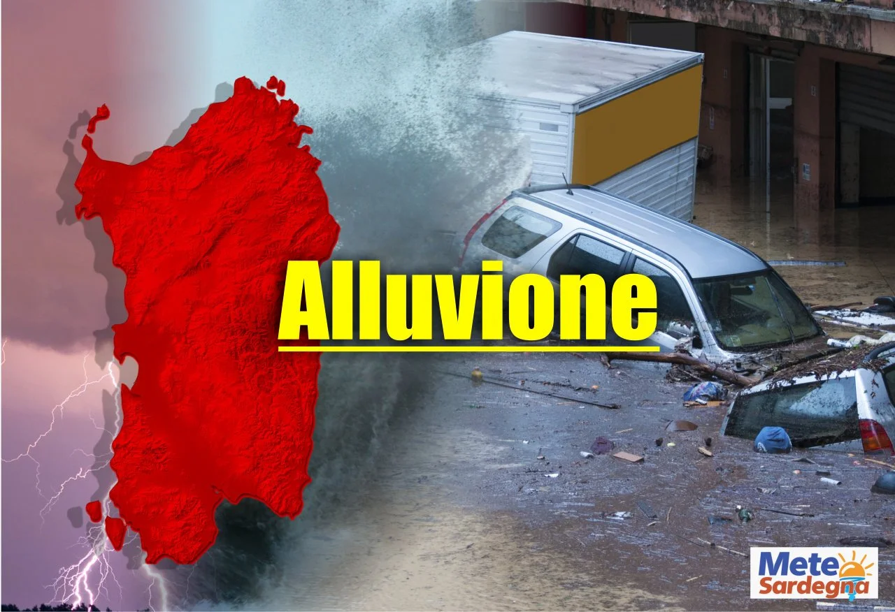 alluvione in sardegna - ALLUVIONE in varie località della Sardegna. Meteo prossime ore