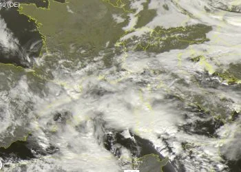 meteosat 350x250 - Video Meteo: la neve a Cagliari del 3 gennaio 1993