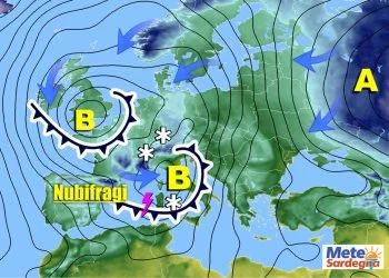 Sardegna meteo prossimi giorni.