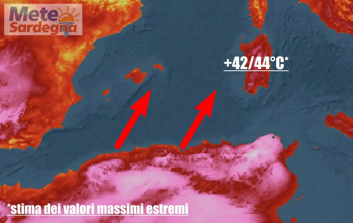 meteo sardegna inizia ondata di caldo - Meteo in Sardegna di nuovo 40 gradi. Inizia, o prosegue l’ondata di caldo