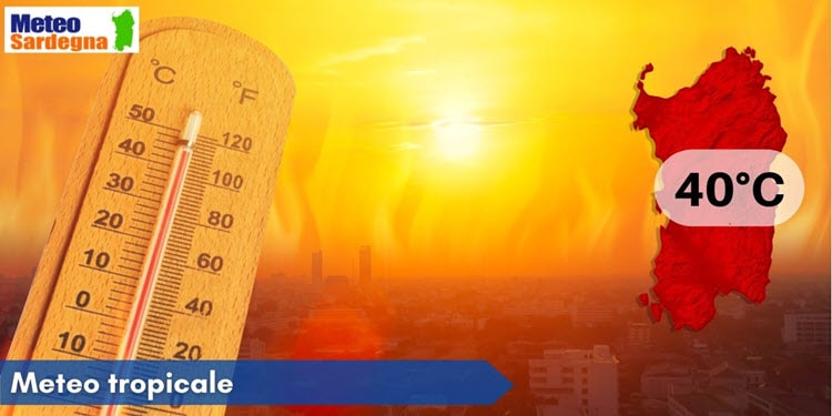 meteo sardegna caldo sino 40 gradi 79 h - Meteo SARDEGNA, tutti i dettagli sul caldo e l’ondata di calore molto tardiva