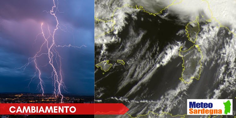 sardegna meteo che cambia 4262 h - Meteo SARDEGNA, rischio temporali prossime ore. Corsica, vittime e feriti. Vento d’uragano tropicale sino  oltre 200 km orari