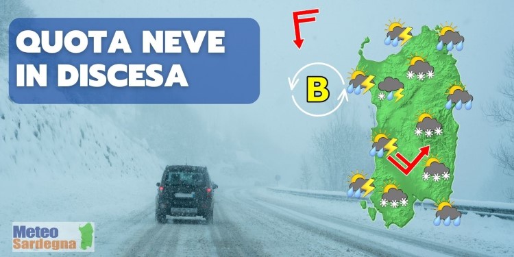 sardegna previsioni meteo Personalizzato - Meteo Sardegna, ecco il maggior rischio neve